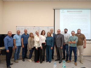 Предварительная защита мастерской диссертации, разработанная группой Топ менеджеров кампании «Политайп»