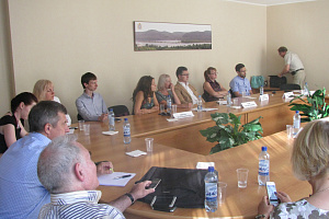 Встреча с уполномоченным по защите прав предпринимателей по Самарской области Е.Н. Борисовым